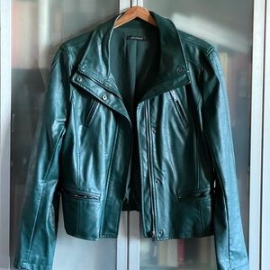 Ann Taylor leather jacket.